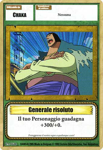 BA-W18 Generale risoluto comune -NEAR MINT-