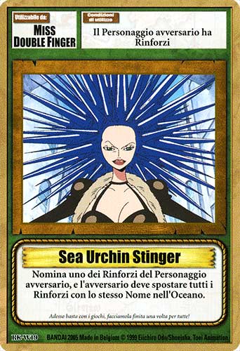 RK-W19 Sea Urchin Stinger comune