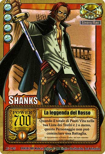 JS-C03 La leggenda del Rosso rara foil -NEAR MINT-