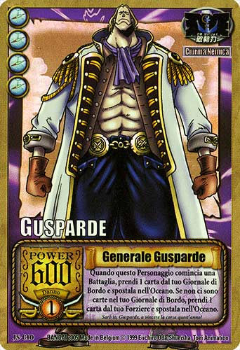 JS-C10 Generale Gusparde rara foil -NEAR MINT-