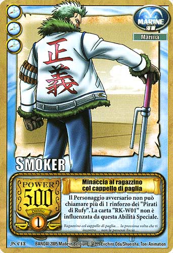 JS-C13 Minaccia al ragazzino col cappello di paglia comune -NEAR MINT-