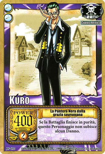 JS-C15 La Pantera Nera dalla grazia sovrumana comune -NEAR MINT-