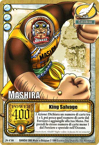 JS-C18 King Salvage comune -NEAR MINT-