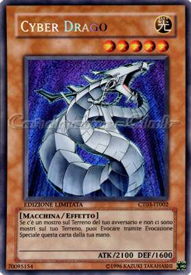 CT03-IT002 Cyber Drago rara segreta Edizione Limitata (IT) -NEAR MINT-