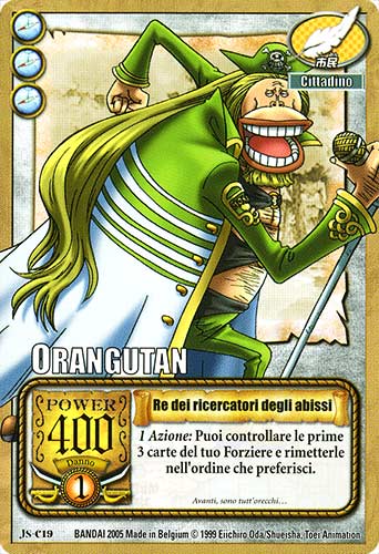 JS-C19 Re dei ricercatori degli abissi comune -NEAR MINT-