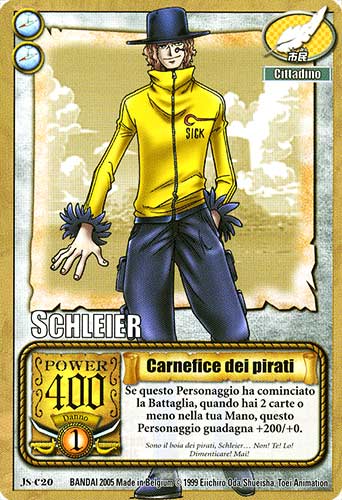 JS-C20 Carnefice dei pirati comune -NEAR MINT-