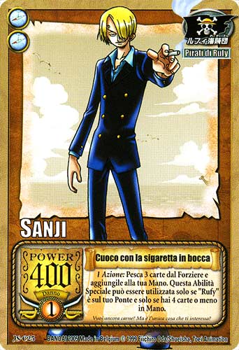 JS-C25 Cuoco con la sigaretta in bocca comune -NEAR MINT-