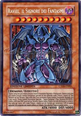 CT03-IT003 Raviel, il Signore dei Fantasmi rara segreta Edizione Limitata (IT) -NEAR MINT-