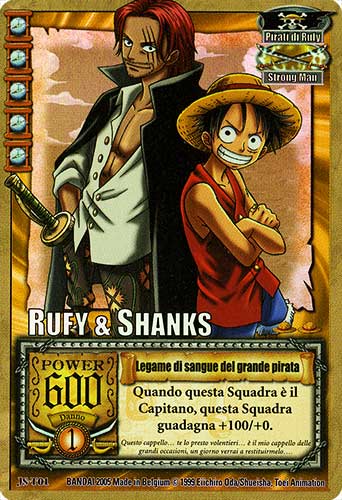 JS-T01 Legame di sangue del grande pirata rara foil -NEAR MINT-