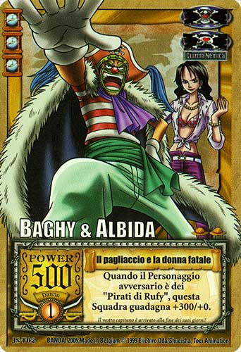 JS-T02 Il pagliaccio e la donna fatale rara foil -NEAR MINT-