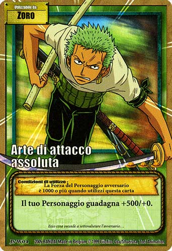 JS-W04 Arte di attacco assoluta rara foil -NEAR MINT-
