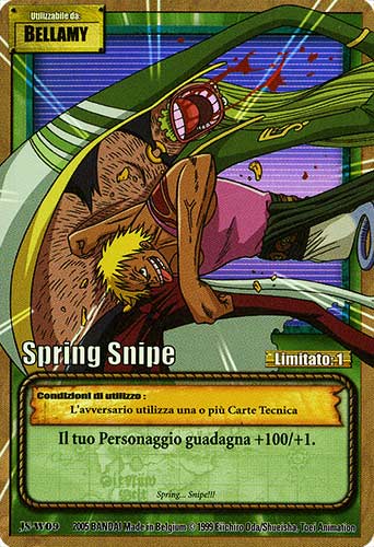 JS-W09 Spring Snipe rara foil -NEAR MINT-