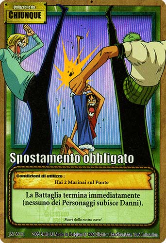 JS-W11 Spostamento obbligato rara foil -NEAR MINT-