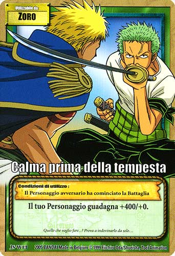 JS-W13 Calma prima della tempesta comune -NEAR MINT-