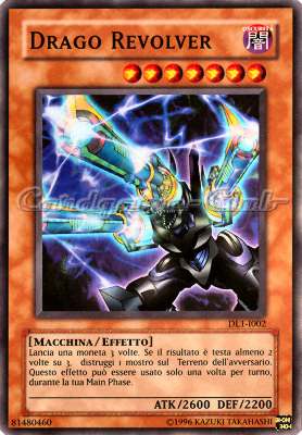DL1-I002 Drago Revolver super rara Unlimited (IT) -NEAR MINT-