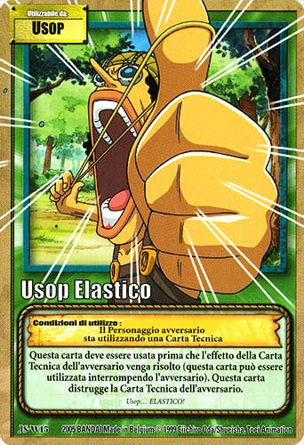 JS-W15 Usop Elastico comune -NEAR MINT-