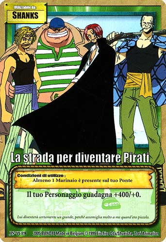 JS-W19 La strada per diventare Pirati comune -NEAR MINT-
