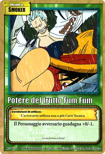 JS-W20 Potere del frutto Fum Fum comune -NEAR MINT-
