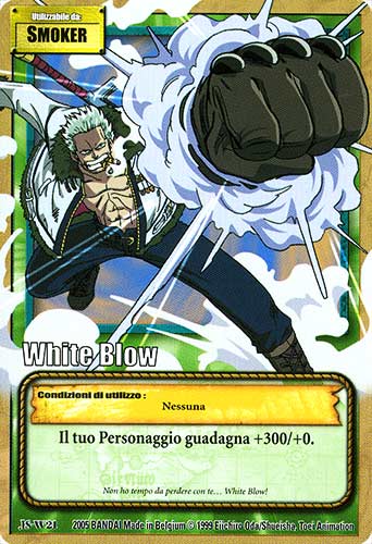 JS-W21 White Blow comune -NEAR MINT-