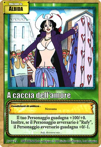 JS-W24 A caccia dell'amore comune -NEAR MINT-