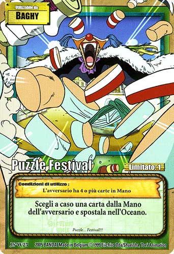 JS-W25 Puzzle Festival comune -NEAR MINT-