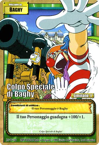 JS-W26 Colpo Speciale di Baghy comune -NEAR MINT-