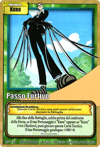 JS-W28 Passo Furtivo comune -NEAR MINT-