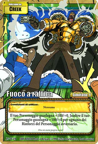 JS-W29 Fuoco a raffica comune -NEAR MINT-