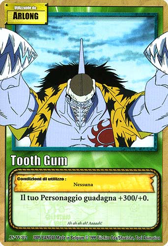 JS-W32 Tooth Gum comune -NEAR MINT-