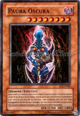 DL2-IT002 Paura Oscura super rara Unlimited (IT) -NEAR MINT-