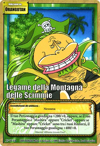 JS-W39 Legame della Montagna delle Scimmie comune -NEAR MINT-
