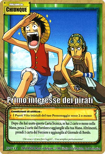 JS-W44 Primo interesse dei pirati comune -NEAR MINT-