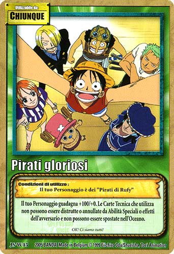 JS-W45 Pirati gloriosi comune -NEAR MINT-