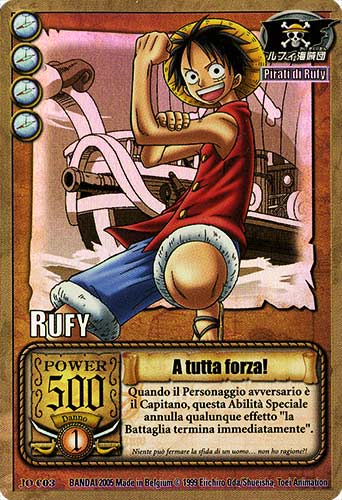 JO-C03 A tutta forza! rara foil -NEAR MINT-