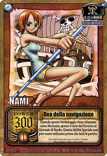 JO-C08 Dea della navigazione rara foil -NEAR MINT-