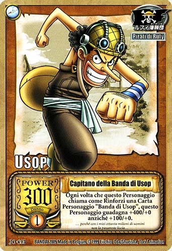 JO-C15 Capitano della Banda di Usop comune -NEAR MINT-