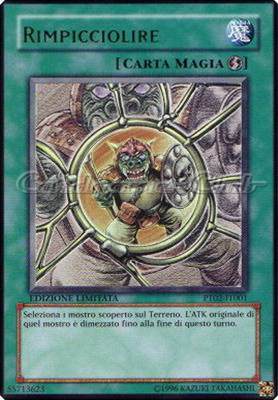 PT02-IT001 Rimpicciolire ultra rara Edizione Limitata (IT) -NEAR MINT-