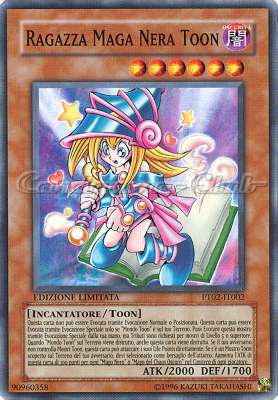PT02-IT002 Ragazza Maga Nera Toon comune Edizione Limitata (IT) -NEAR MINT-