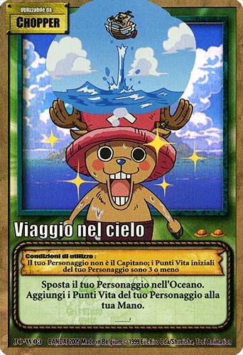 JO-W03 Viaggio nel cielo rara foil -NEAR MINT-