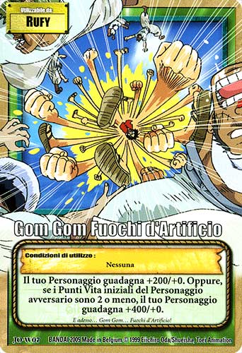 JO-W07 Gom Gom Fuochi d'Artificio comune -NEAR MINT-