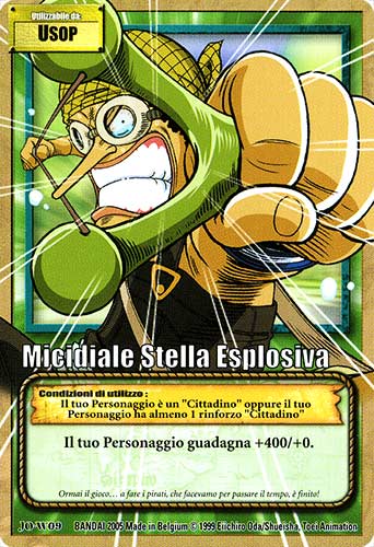 JO-W09 Micidiale Stella Esplosiva comune -NEAR MINT-