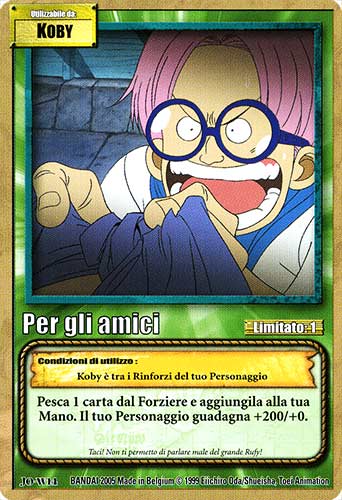 JO-W14 Per gli amici comune -NEAR MINT-