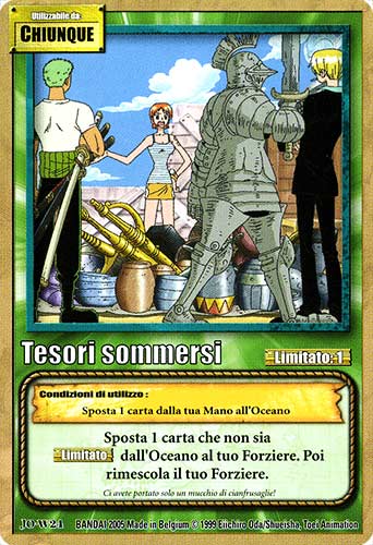 JO-W24 Tesori sommersi comune -NEAR MINT-