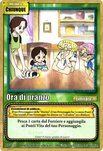 JO-W27 Ora di pranzo comune -NEAR MINT-