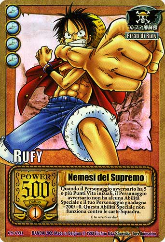 CS-C01 Nemesi del Supremo rara foil -NEAR MINT-
