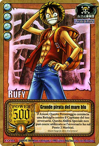 CS-C04 Grande pirata del mare blu rara foil -NEAR MINT-