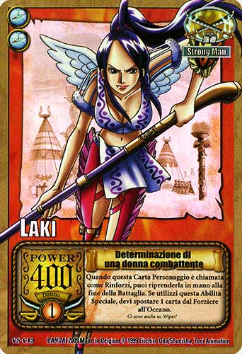 CS-C13 Determinazione di una donna combattente rara foil -NEAR MINT-