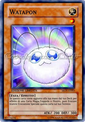 MOV-IT003 Watapon comune Edizione Limitata (IT) -NEAR MINT-