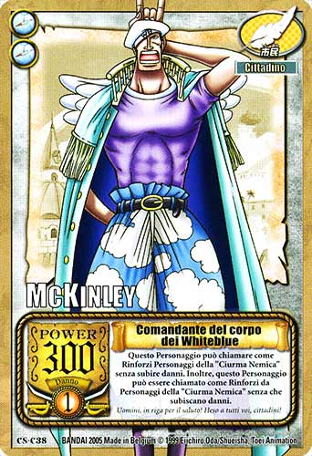 CS-C38 Comandante del corpo dei Whiteblue comune -NEAR MINT-