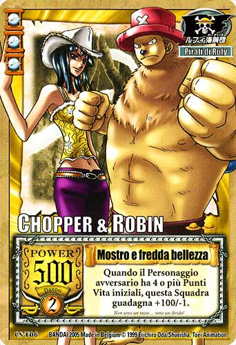 CS-T06 Mostro e fredda bellezza comune -NEAR MINT-